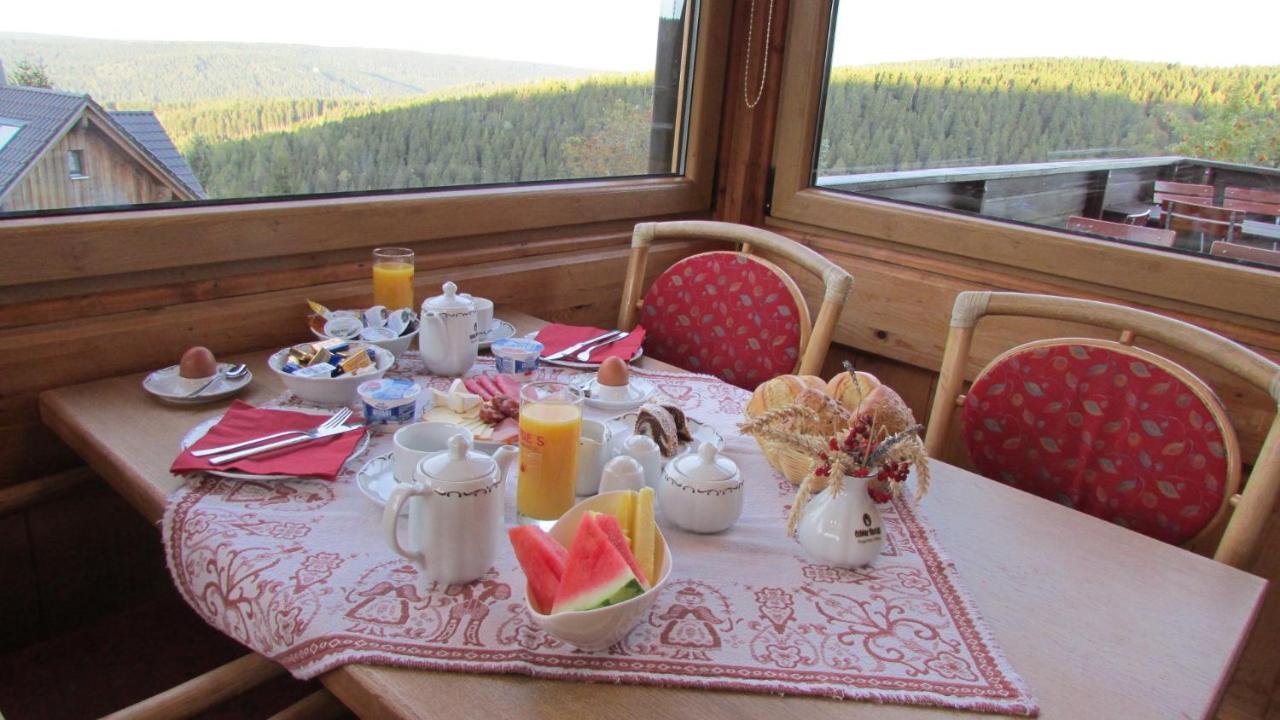 Berggasthaus & Pension Schoene Aussicht Klingenthal Buitenkant foto
